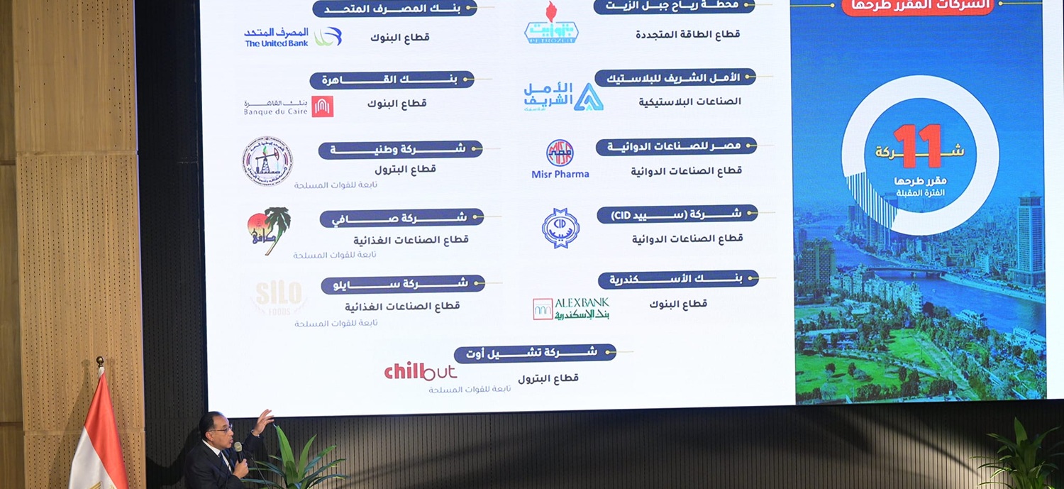 Egypt to offer stakes in 10 firms in 2025


