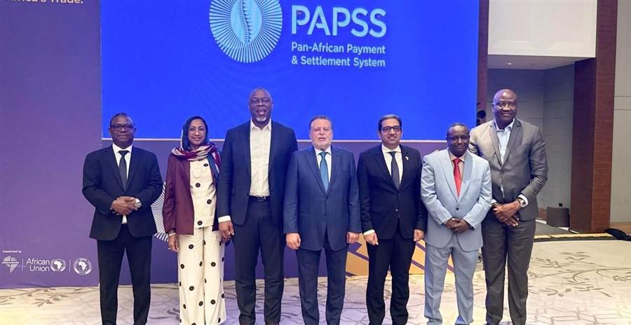 البنك المركزي يبحث زيادة مشاركة البنوك المصرية في نظام الدفع الإفريقي PAPSS