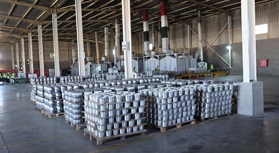 تدشين مصنع نيو سيفلون للألمونيوم بالسخنة لتوطين الصناعات الهندسية