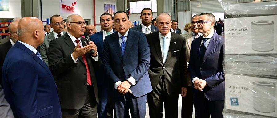 افتتاح مصنع المنصور لفلاتر المركبات بمدينة العاشر من رمضان باستثمارات نصف مليار جنيه