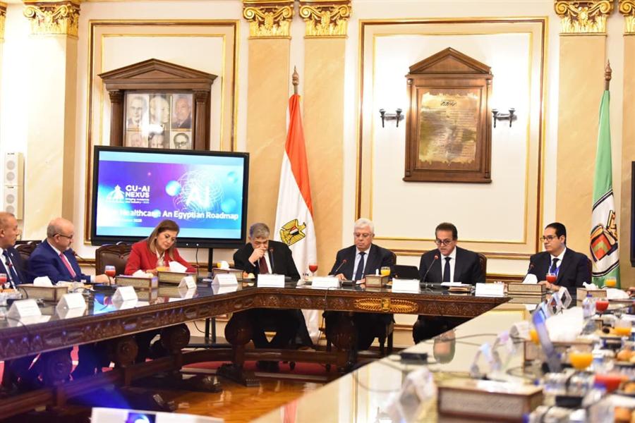 وزيرا الصحة والتعليم العالي يبحثان استخدام الذكاء الاصطناعي في الرعاية الصحية