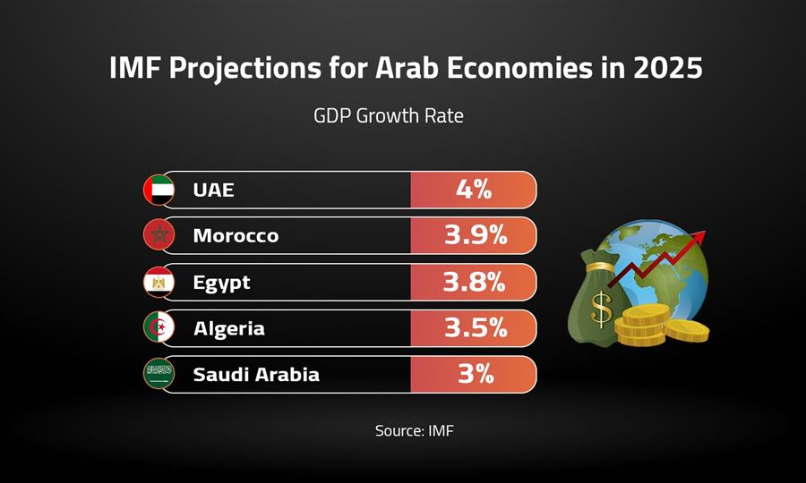 IMF Projections for Arab Economies in 2025