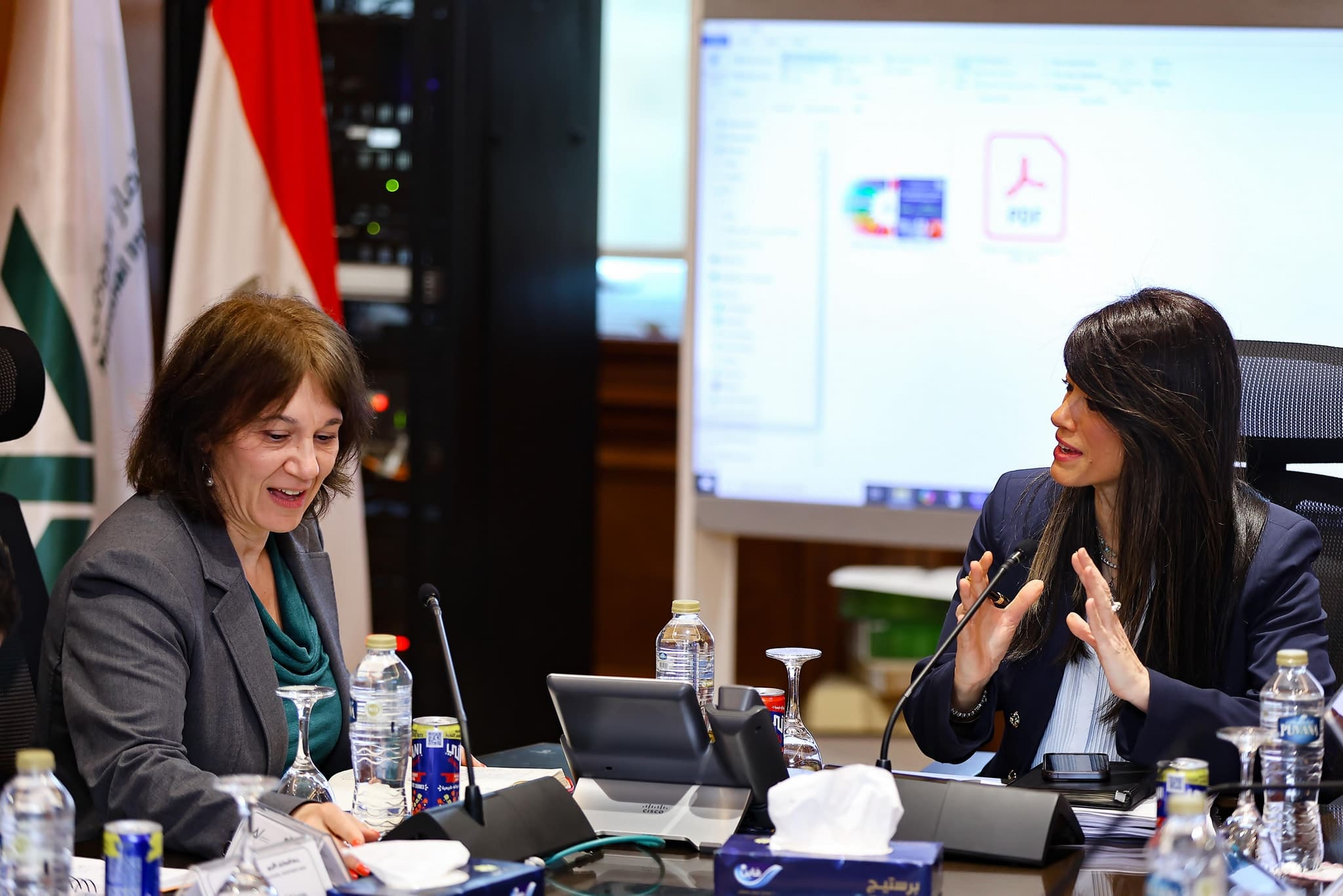 المشاط تستكمل المباحثات بشأن التمويل المقدم من صندوق المرونة بقيمة 1.3 مليار دولار